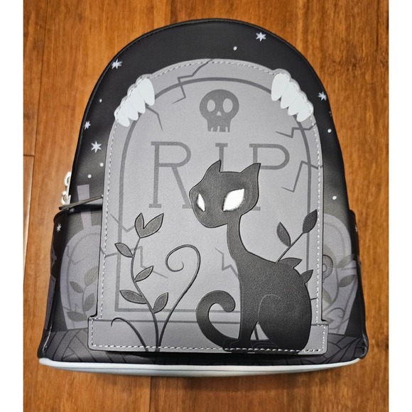 Loungefly Nightmare Before Christmas Sally Cemetery Glow Mini Backpack - Picture 6 of 10
